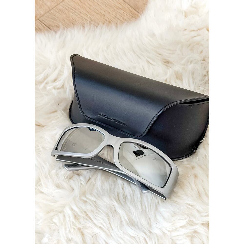NEW Dolce & Gabbana DG6188 Grey/Light Grey Mirrored (3415/6G) Unisex Sunglasses - Picture 2 of 16